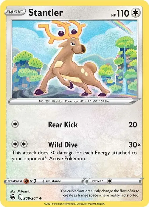 Stantler card art
