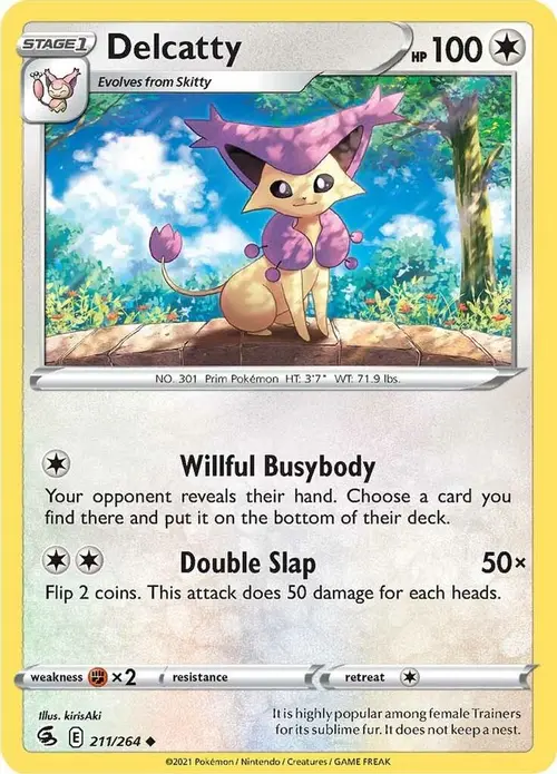 Delcatty card art