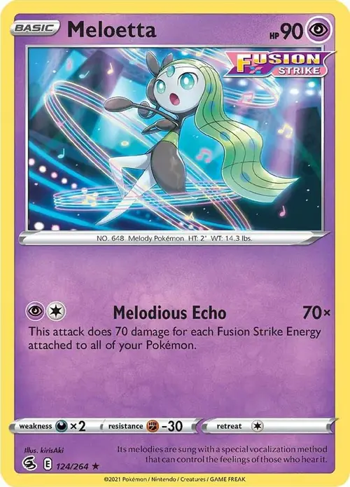Meloetta card art