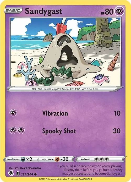 Sandygast card art