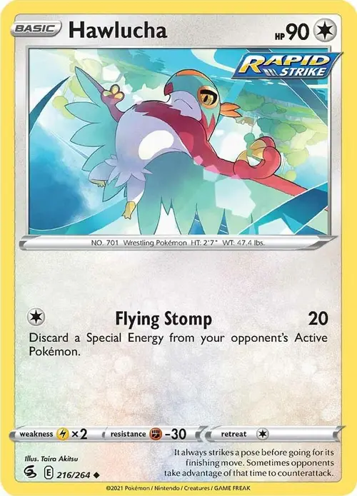 Hawlucha card art