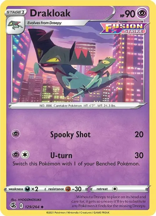 Drakloak card art