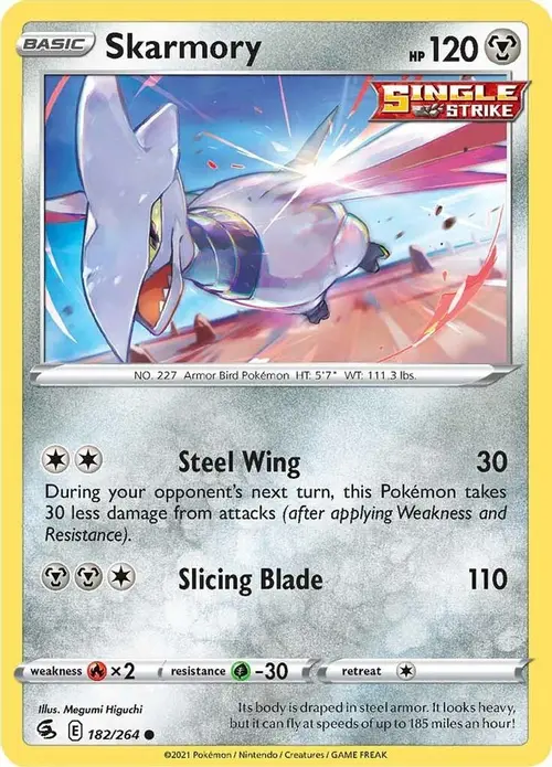 Skarmory card art
