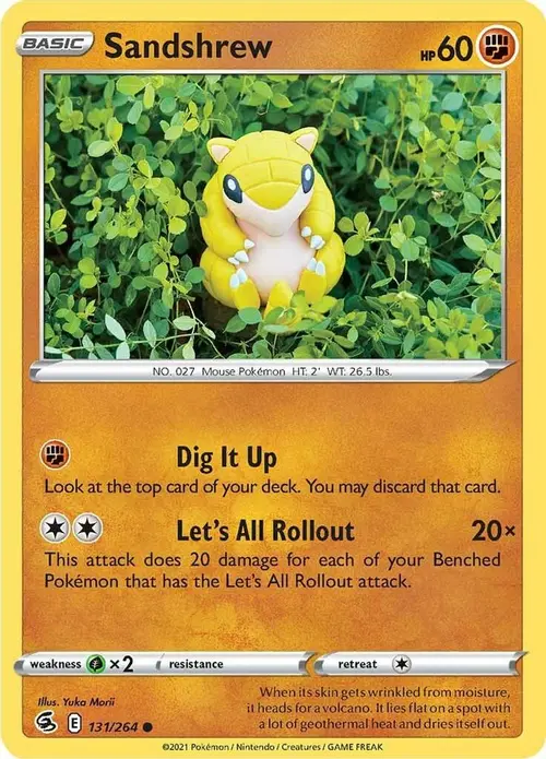 Sandshrew card art