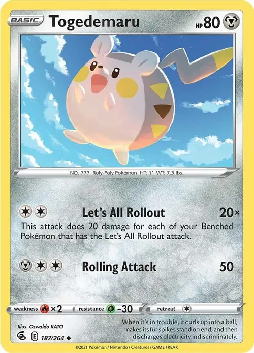 Togedemaru card art