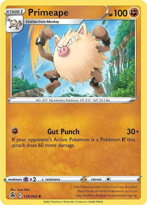 Primeape card art