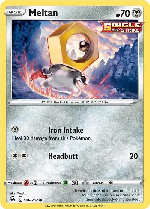 Meltan card art