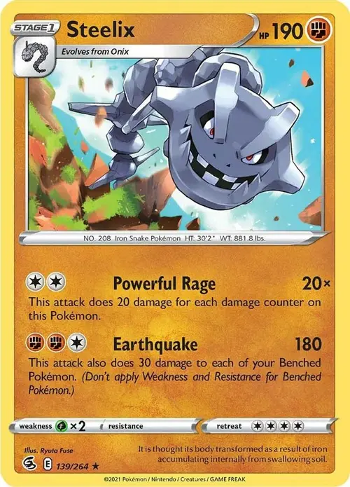 Steelix card art