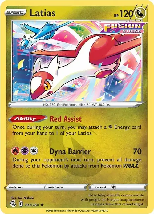 Latias card art