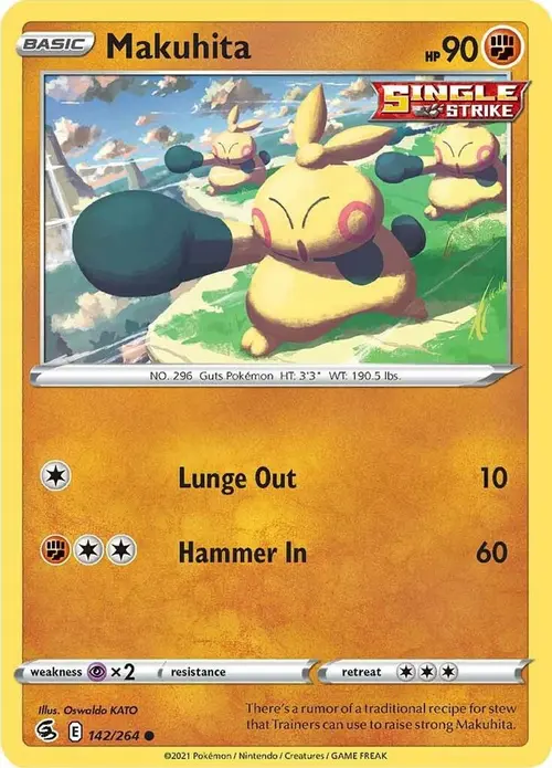 Makuhita card art
