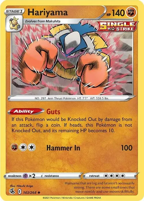 Hariyama card art