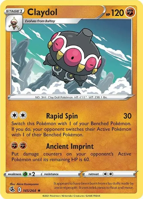 Claydol card art