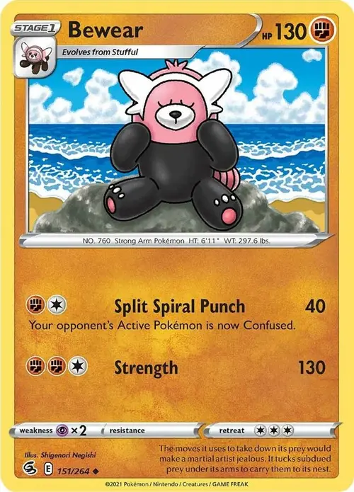 Bewear card art