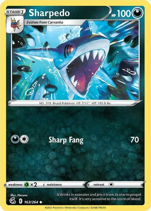 Sharpedo card art