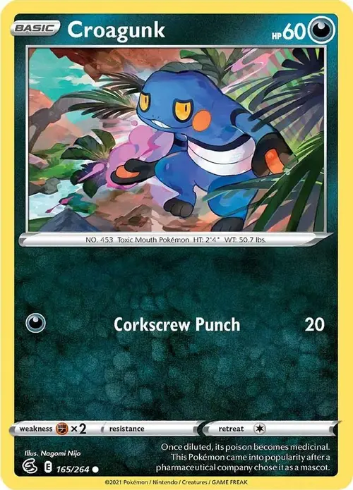 Croagunk card art