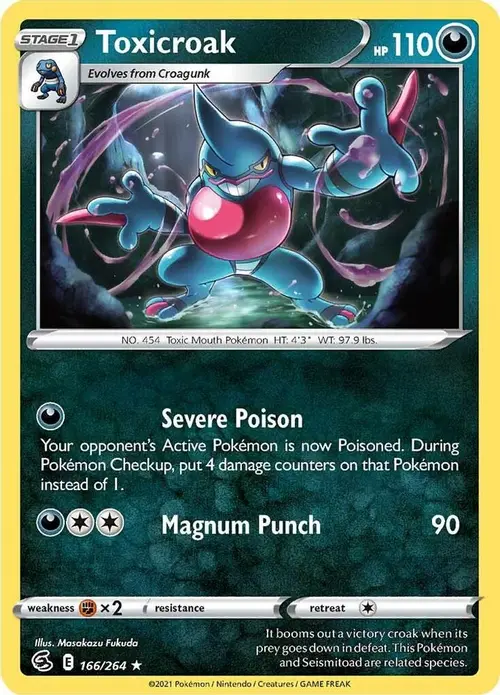 Toxicroak card art