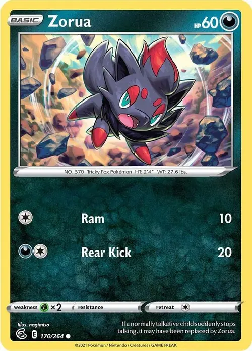 Zorua card art