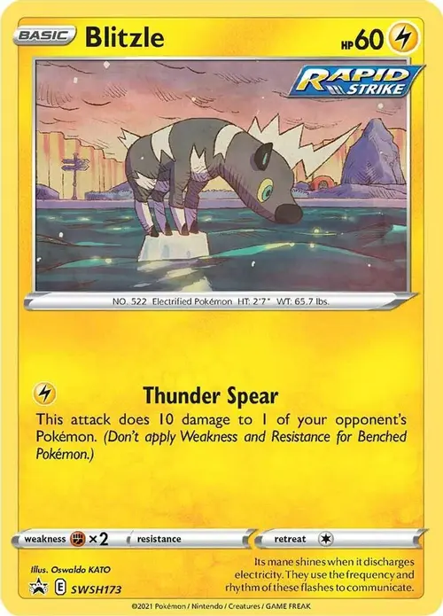 Blitzle - SWSH173 card art