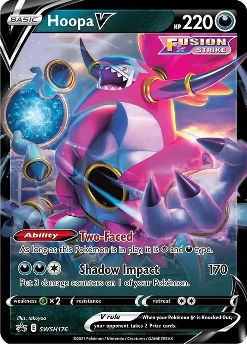 Hoopa V - SWSH176 card art