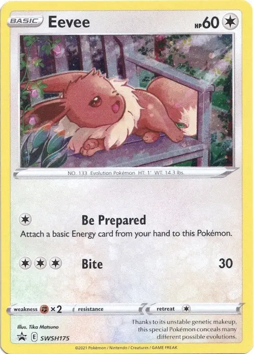 Eevee - SWSH175 card art