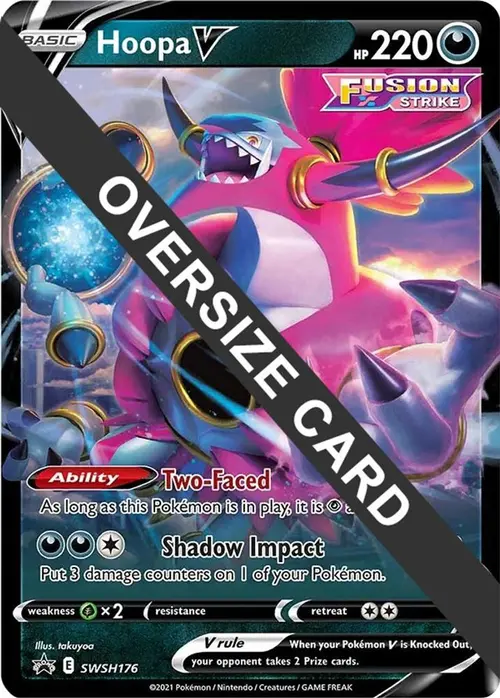 Hoopa V - SWSH176 card art
