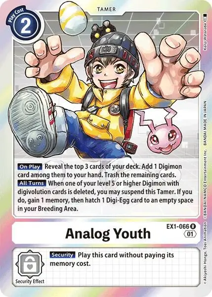 Analog Youth card art