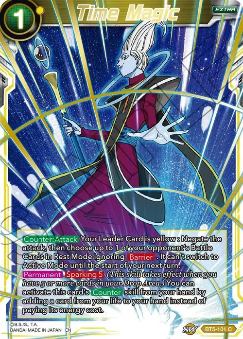 Time Magic (Gold Stamped) card art
