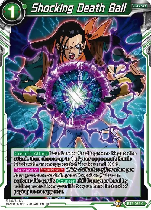 Shocking Death Ball card art