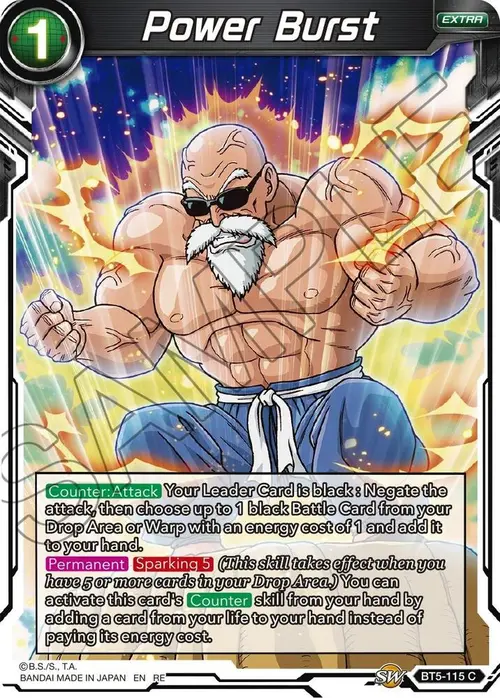 Power Burst card art