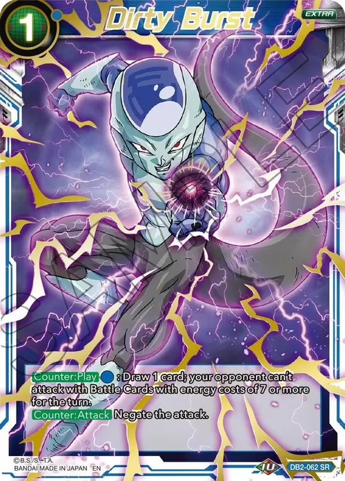 Dirty Burst (Gold Stamped) card art