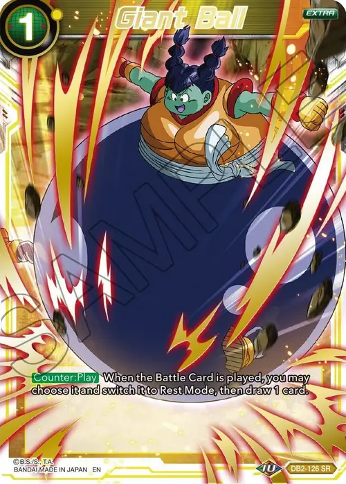 Giant Ball (Gold Stamped) card art