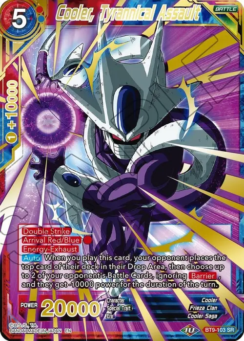 Cooler, Tyrannical Assault (Gold Stamped) card art