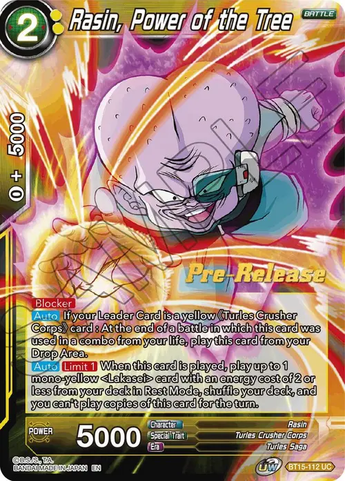 Rasin, Power of the Tree card art
