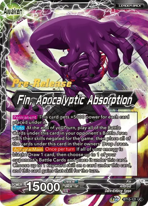 Fin // Fin, Apocalyptic Absorption card art