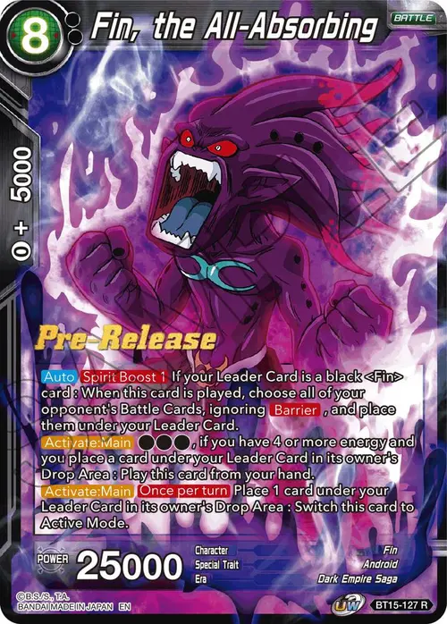 Fin, the All-Absorbing card art