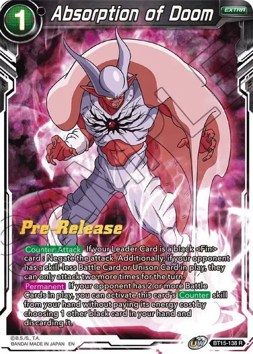 Absorption of Doom card art