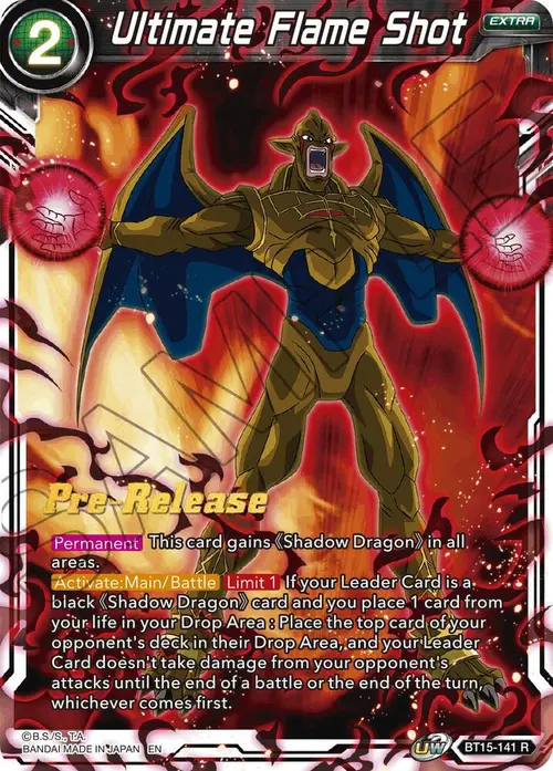 Ultimate Flame Shot card art