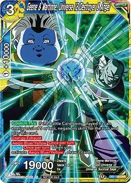 Geene & Martinne, Universe 12 Destroyer & Angel card art
