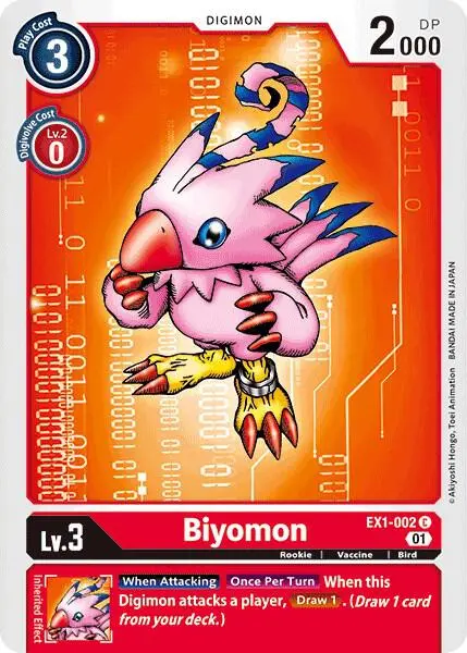 Biyomon card art