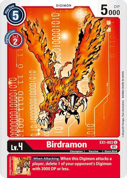 Birdramon card art