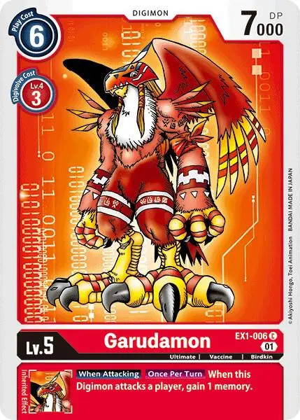 Garudamon card art
