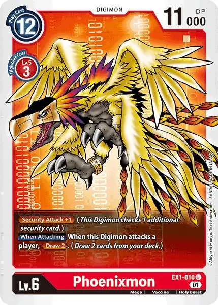 Phoenixmon card art