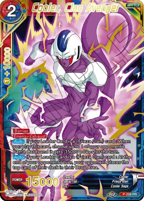 Cooler, Clan Avenger (Gold Stamped) card art
