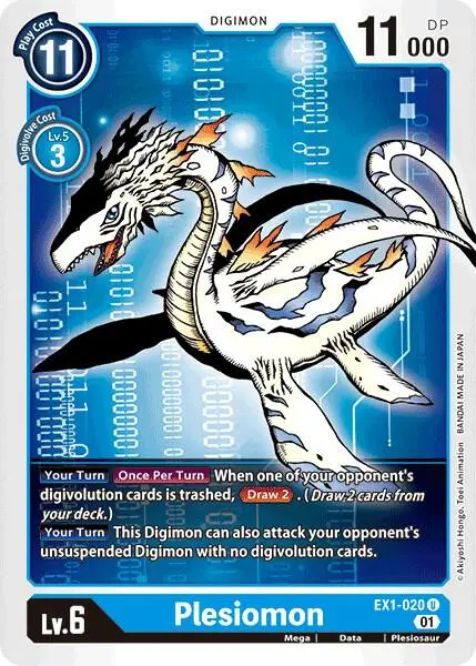 Plesiomon card art