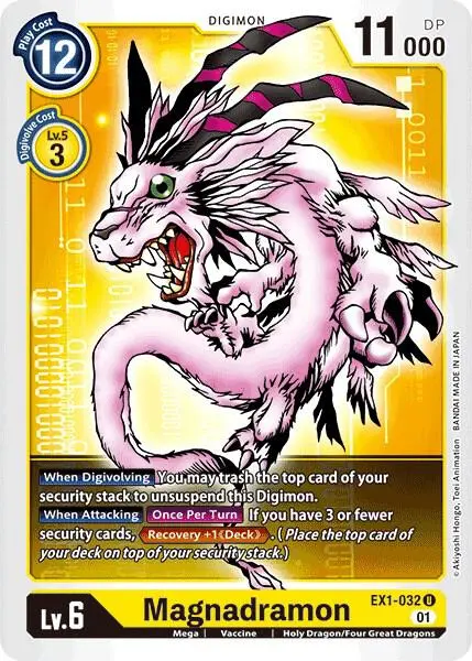 Magnadramon card art