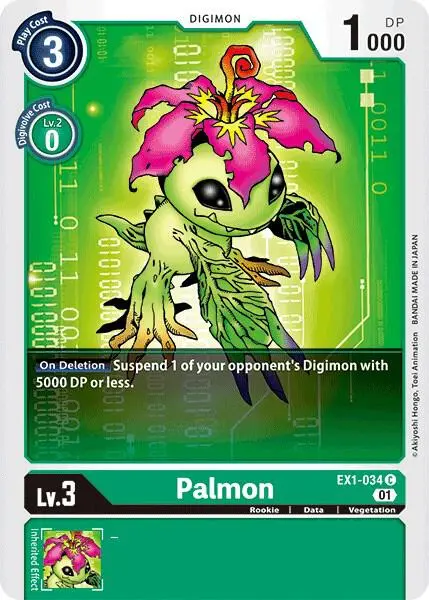 Palmon card art
