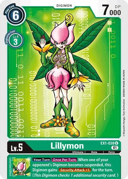 Lillymon card art