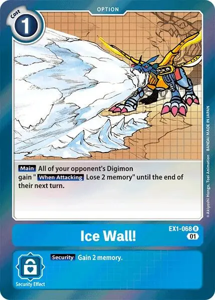 Ice Wall! card art