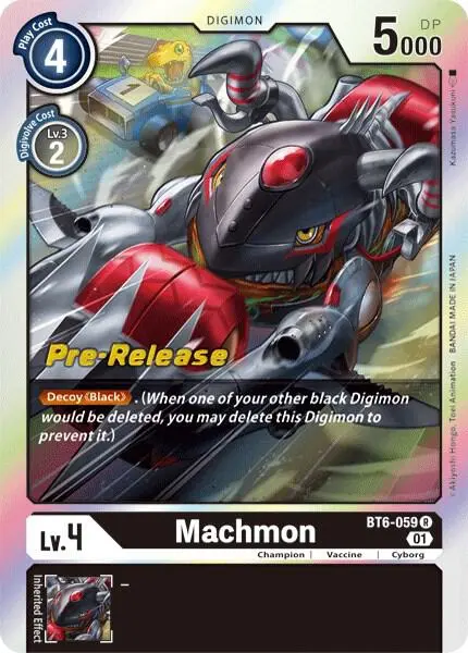Machmon card art