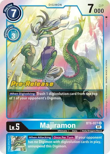 Majiramon card art
